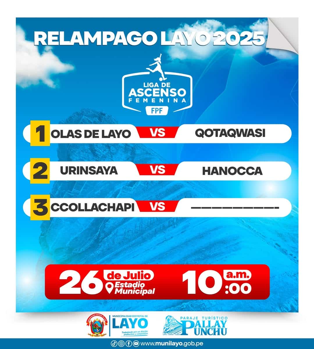 𝗔𝗥𝗥𝗔𝗡𝗖𝗔 𝗟𝗔 𝗖𝗢𝗣𝗔 𝗣𝗘𝗥Ú 𝗗𝗔𝗠𝗔𝗦 – 𝗟𝗜𝗚𝗔 𝗗𝗘 𝗔𝗦𝗖𝗘𝗡𝗦𝗢 𝗙𝗘𝗠𝗘𝗡𝗜𝗡𝗔