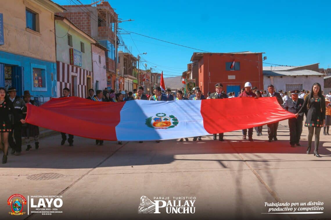𝗖𝗢𝗡 𝗢𝗥𝗚𝗨𝗟𝗟𝗢 𝗦𝗘 𝗥𝗘𝗔𝗟𝗜𝗭Ó 𝗘𝗟 𝗗𝗘𝗦𝗙𝗜𝗟𝗘 𝗖Í𝗩𝗜𝗖𝗢 𝗣𝗔𝗧𝗥𝗜Ó𝗧𝗜𝗖𝗢 𝗘𝗡 𝗟𝗔𝗬𝗢