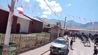 Escenificación de la batalla de qotaqwasi