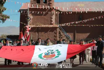 𝗟𝗔𝗬𝗢 𝗖𝗘𝗟𝗘𝗕𝗥Ó 𝗖𝗢𝗡 𝗢𝗥𝗚𝗨𝗟𝗟𝗢 𝗘𝗟 𝟮𝟬𝟱º 𝗔𝗡𝗜𝗩𝗘𝗥𝗦𝗔𝗥𝗜𝗢 𝗗𝗘 𝗟𝗔 𝗜𝗡𝗗𝗘𝗣𝗘𝗡𝗗𝗘𝗡𝗖𝗜𝗔 𝗗𝗘𝗟 𝗣𝗘𝗥Ú
