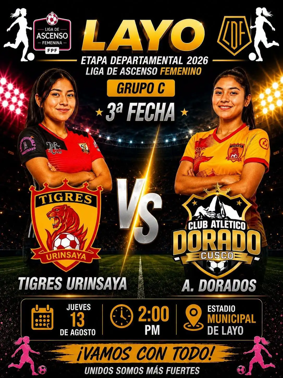CONTINUA EL FÚTBOL DEL ASCENSO FEMININO DE LA COPA PERU