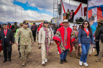 EN EL DISTRITO DE LAYO, PROVINCIA DE CANAS, LA MINISTRA DE DESARROLLO E INCLUSIÓ